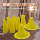 8pcs/set Sealant Tool For Caulking Glass Cement Glue Nozzle Interior Finishing