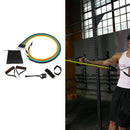 11 pcs Fitness Resistance Bands Set Pull Rope Set for Fitness Strength TrainingO