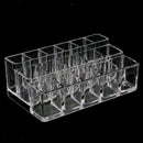 Cosmetics Organizer Makeup Lipstick Holder Acrylic Case Box Display Clear