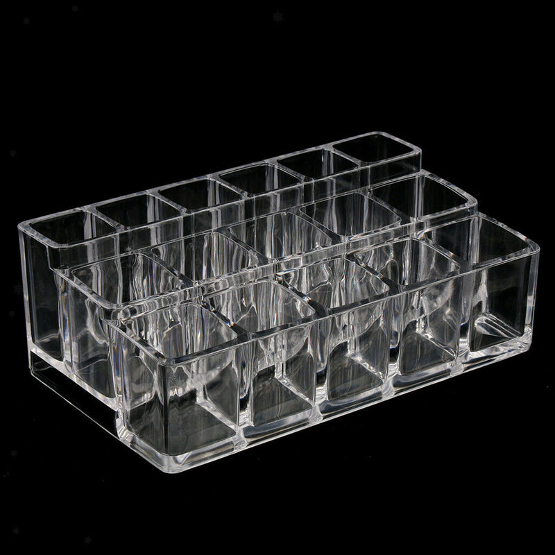 Cosmetics Organizer Makeup Lipstick Holder Acrylic Case Box Display Clear