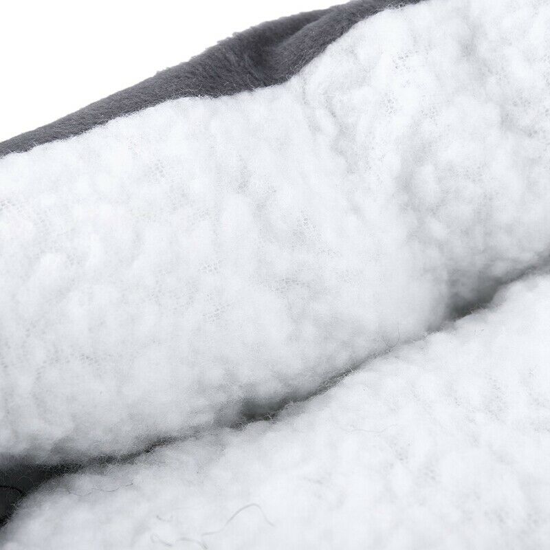 50 x 40cm Lambskin Dog Paw pattern Pet's Nest Warm Washable Bed Sleeping Fl K8B3