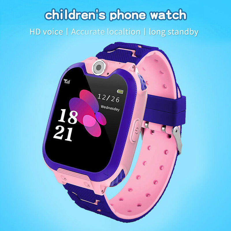 Y46 Children Waterproof 1.4 inch Touch Screen Smart Watch Kids SOS Phone Watch