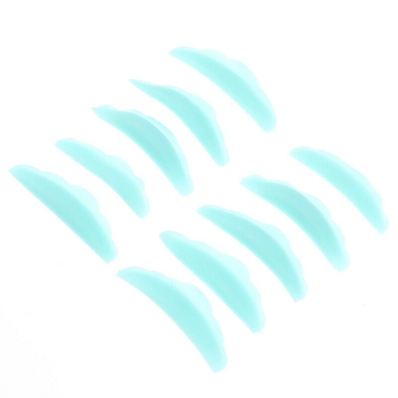 5Pairs  Eyelash Perming Pad Silicone Curler Rods Lashes Lift Shield Tool Pat Ew