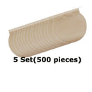 5 Set (500Pcs) Empty Teabags String Heat Seal Filter Paper Loose Tea Bag
