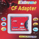 WiFi SDHC SDXC for SD To CF Type 1 Compact Flash Memory Card Reader Adapter