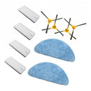 Side Brushes Filter Rag Kit For  X500 Vacuum Cleaner