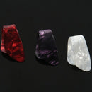 3 x Plastic fingers inch guitar plectrum