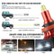 Pair H11 H8 H9 1800W 270000LM 4-Sides LED Headlight Kit Hi/Lo Power Bulb 60 3C