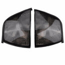 1 Pair Car Turn Signal Light Cover Corner Warning Light Shell Smoke for Bmw