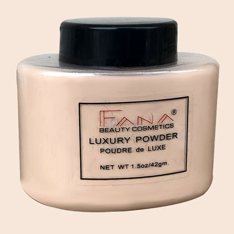Fana Luxury Powder Face Banana Loose Powder for Women Girl Makeup Long Last X1H6