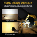 63W LED Work Light Bar Flood Spot Beam Offroad 4WD SUV Driving Fog Lamp BX3C