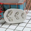 Cake Silicone Mold Christmas Holly  Fondant Chocolate Cookies Candy Molds To JR