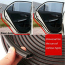 2x 5M B Trim Rubber Strip Universal Car Door Edge Seal Weather-strip 12*6mm