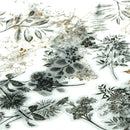 60pcs native flower gilding stickers decoration diy diary planner scrapbooking3C