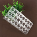 1X Plastic Semi Sphere Shaped Chocolate Mold Fondant Cake Making Mould Maker DIY