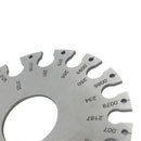 0-36 Round Awg Wire Gauge Thickness Ruler Gauge Diameter Steel Measurer Too I3S3