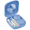 Pocket Size Pink Mini Contact Lens Travel Kit Case (Blue)