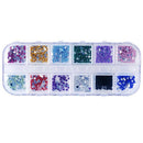 1200pcs New Nail Art Rhinestones Glitters Acrylic Tips Decoration Manicure