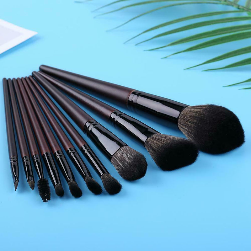 10pcs Pro Makeup Brushes Eye Shadow Eyeliner Brush Blush Applicator Tool A