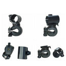 Rotation Multifunction Torch Clip Bicycle Front Light Bracket Flashlight Ho Z8F9