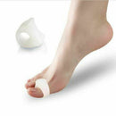2x Toe Pad Bunion Gel Separator Overlap Silicone Corrector Pain Relief  AJI