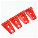 8pcs ABS Hood Car Door Hinge Cover Protector Auto Side for Wrangler JK 2007-2017