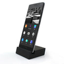 Magnetic Micro USB Type-C Charging Station Dock Desktop Charger Stand Black