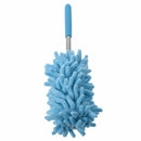 1PCS Retractable Chenille Feather Duster(blue) L5M1
