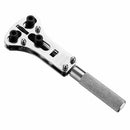 Three-jaw Open Adjustable Watch Repair Tool Kit Wrench Screw Cover Remover