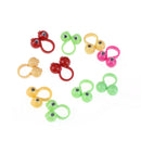 10pcs eye finger puppets plastic rings with wiggle eyes party favors kids gift3C