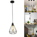 Creative Wrought Iron Bird Cage Chandelier Decor Ceiling Lighting Neu W4I9 V9J5