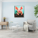 5D DIY Full Round Drill Diamond Painting Animal Rhinestone Picture (B2492)