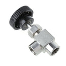 1/4" BSP Female Thread 304 Stainless Steel Flow Control Shut Off Needle Valve 1x
