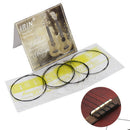 4X U101 ukulele strings nylon ukulele replacement strings nylon black strings&j