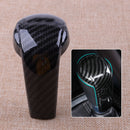 Carbon Fiber Print Gear Shift Knob Cover Trim Fit For Mazda 3 6 CX-3 CX-5 CX-9