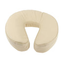 Soft Face Cradle Cushion Head Rest Massage Sponge Pillow PU Leather Cover