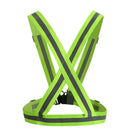 Multi Adjustable Outdoor Safety Visibility Reflective Vest Gear Stripes A