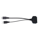 7+15pin SATA to USB 3.0 Drive Converter Adapter Cable for 2.5inch HDD SSD