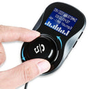 Bluetooth FM Transmitter, Wireless In-Car Radio Transmitter Adapter/QC3.0 S