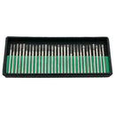 30pcs Diamond Grinding Heads Burr File Rotary Tool Jade Carving Drill Bit