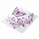 Reflective Personality Butterfly Flower Car Stickers Car Body Car Styling R U1E2
