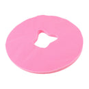 100 Pieces Disposable Massage Face Cushion Headrest Cradle Cotton Covers