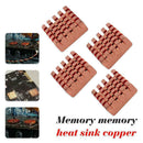 8Pcs Copper Graphics Video Card VRAM CPU Cooling Cooler Chip Heat Sink Radi I6V3