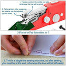 Portable Household Mini Hand Sewing Machine Quick Stitch Sew Needlework Cor