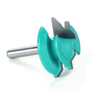 45 Degree 1/4'' Shank 1-1/2'' Lock Miter Router Bit Woodwork Tenon Cutter Tools-