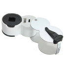 45x 22mm With LED Lights Scale Jewelry foldable Magnifier