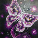 5D DIY Special-shape Diamond Painting Cross Stitch Embroidery (Butterfly 3)