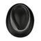 Retro Faux Leather Mens Fedora Trilby Hat Gentleman Winter Church Panama Cap