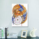 5D DIY Special Shaped Diamond Painting Fox Pattern Cross Stitch Wall Decoration
