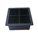 Silicone Ice Cube Square jumbo king Size Big Black Mould Large Mold TrayB Gw
